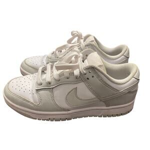 Nike Dunk Low White Light Bone Sneakers Women’s Size 7 / EU 38 Neutral Casual